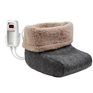 Imagem de Bota Pantufa Térmica Digital Bivolt Bioterm - Certificação Inmetro e Iso9001