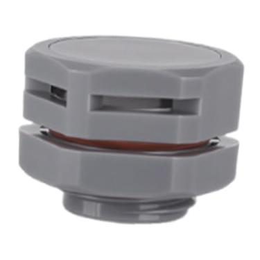 Imagem de Bothyi Válvula de Respiro de Parafuso de Iluminação IP 67 à Prova de Poeira e Água, Válvula Redutora de Pressão de Ventilação M16x1,5, Plugue de Respiro de, Cinza