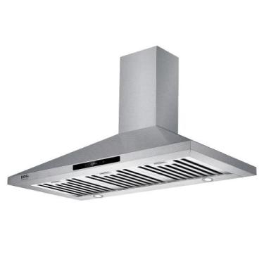 Imagem de Coifa e Depurador de Parede Piramidal EOS 90cm Premium Inox EPCO90PP 1