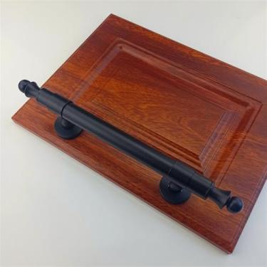 Imagem de Maçaneta ajustável de 350 mm com distância entre furos para móveis, portas de madeira, banheiro, quarto, restaurante, po