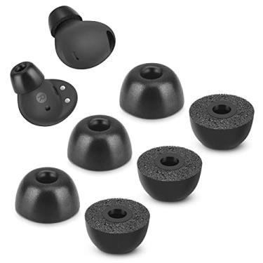 Imagem de Tang Town Pontas De Espuma Viscoelástica Para Samsung Galaxy Buds 2 Pro, Silicone Sem Dor, Reposição Antiderrapantes, Encaixe No Estojo Carregamento, Fones Ouvido Com Redução Ruído, 3 Pares (Grande,
