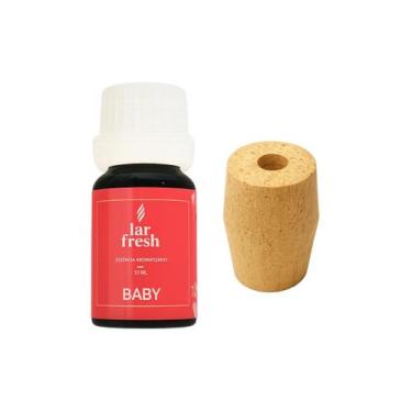 Imagem de Kit Essência Aromatizante Pura 10ml Baby + Madeira Pinus Anti Mofo Abs