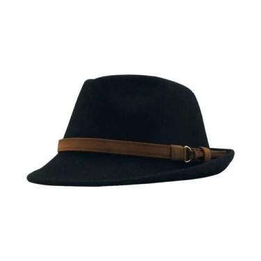 Imagem de Chapéu De Lã Jazz Vintage Feminino Outono Inverno Respirável Moda Casu
