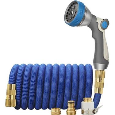 Imagem de Mangueira Retrátil Flexível Expansível Reforçada Jardim Casa - Swell L