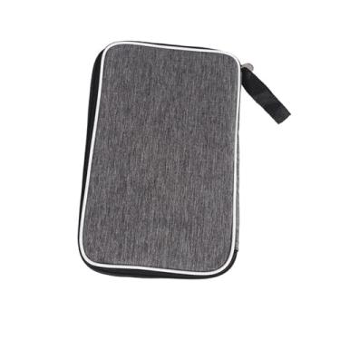 Imagem de IEUDNS Capa para raquete de tênis de mesa, estojo para raquete de pingue-pongue, tecido Oxford, bolsa de armazenamento portátil para áreas externas, comporta