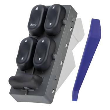 Imagem de AiYiGu Interruptor Master Power Window XL1Z14529BA Apto para Ford F250/ F350 Super Duty, Excursão, Expedição, Lincoln Blackwood 1999-2002, Navigator