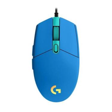 Imagem de Mouse Gamer Logitech G203 Lightsync - 8000 Dpi - 6 Botoes - Azul