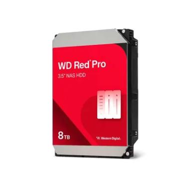 Imagem de Hd WD Red Pro Nas, 8tb, 3.5", 7200rpm, 256mb, Sata 6gb/s - Wd8005ffbx