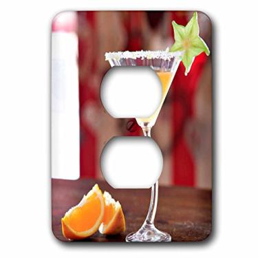 Imagem de 3dRose LSP_207859_6 The Rooibos Mandarin Margarita. 2 tampas de tomada