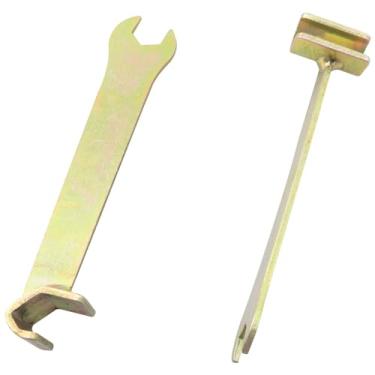 Imagem de TAODAN 2 peças chave de guia de duto 155 mm instalação de duto de ventilação ferramenta de flange universal clipe gancho código ângulo código HVAC ferramentas manuais