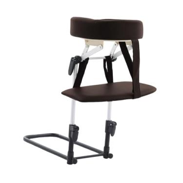 Imagem de Zialofi Kit de massagem para colchão doméstico para cama Suporte de altura ajustável portátil Apoio de braço resistente para pendurar Travesseiro de rosto, CafÉ