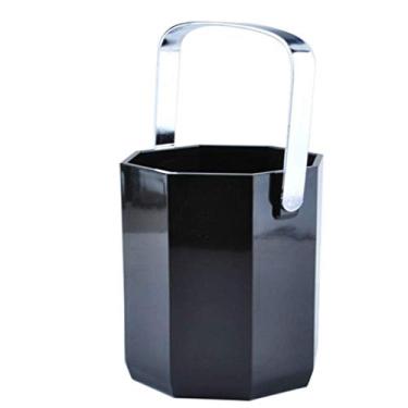 Imagem de AKALNNB Balde de gelo, balde de gelo, balde de gelo acrílico transparente 1 litro Bom para até 2 garrafas de vinho ou champanhe balde de gelo