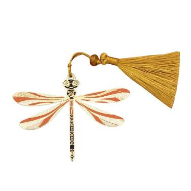 Imagem de Marcador de metal SSLBeryl Dragonfly para mulheres, presente para leit