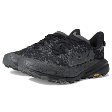 Imagem de HOKA ONE ONE Tênis feminino Speedgoat 6 GTX, Preto/órbita externa, 8 Wide