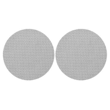 Imagem de Filtro de café Puck Screen 2 peças de camada dupla 1,7 mm de espessura 150um de aço inoxidável reutilizável tela de filtro de disco para cesta portátil acessórios de máquina de café expresso (51 mm