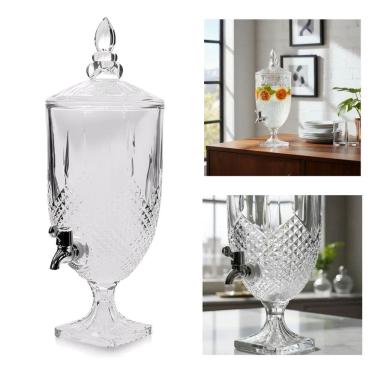 Imagem de Suqueira De Vidro Transparente 5 Litros