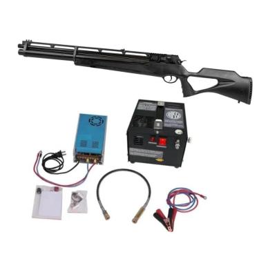 Imagem de Carabina Pressão Pcp Rossi R8 Black Std 5,5 + Compressor