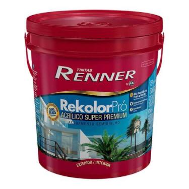 Imagem de Tinta acr renner rekolor pro s/b branco 18l
