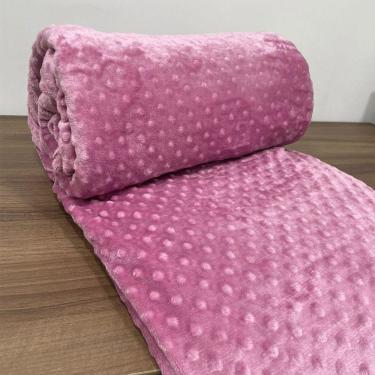 Imagem de Manta Cobertor Microfibra Phoa King - Rosê - 100% Poliéster