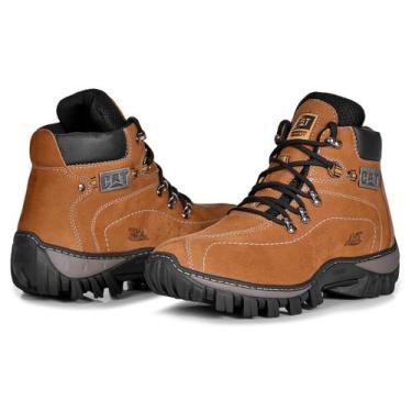 Imagem de Bota Coturno Adventure Masculino Unissex Couro Legítimo Várias Cores A