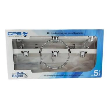 Imagem de Kit Banheiro em Plástico (5Pc) - Bello Bagno