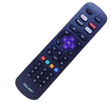 Imagem de Controle Remoto Compatível com TV AOC Roku 32S519578G e 43S519578G - F