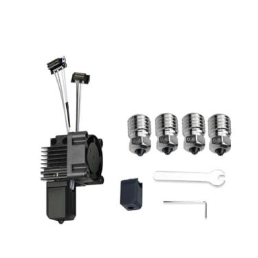 Imagem de Compatível com Bambu Lab X1 X1C P1P P1S Hotend com Ventoinha V2.0 Cabeçote de Impressão Hotend Completo Upgrade Hotend P1s Acessórios Peças para Impressão 3D(P1 Hotend-J2468)