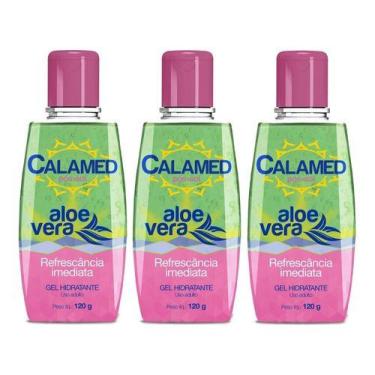 Imagem de Pós Sol Com Aloe Vera Gel Refrecante E Hidratante Calamed 3u - Cimed