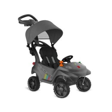 Imagem de Carrinho de Passeio Smart Baby Comfort Grafite Bandeirantes