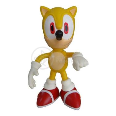 Imagem de Boneco Action Figure Super Sonic 23cm Sonic