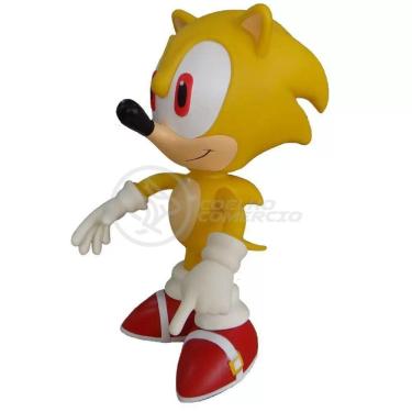 Imagem de Boneco Action Figure Super Sonic 23cm Sonic