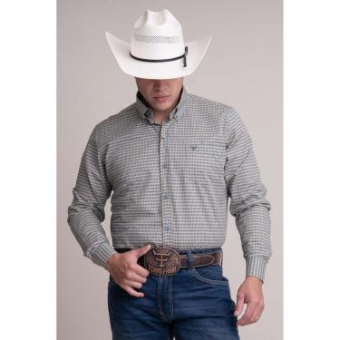 Imagem de CAMISA MASCULINA MANGA LONGA TEXAS FARM - CAL564 - XADREZ-Masculino