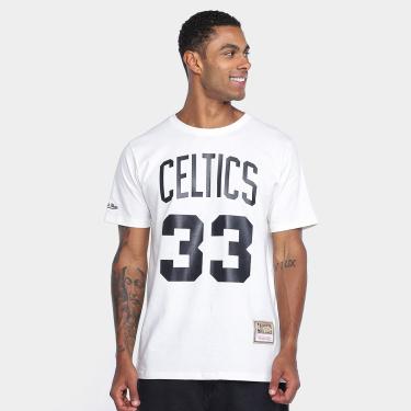 Imagem de Camiseta Mitchell & Ness Boston Celtics Bird Masculina-Masculino