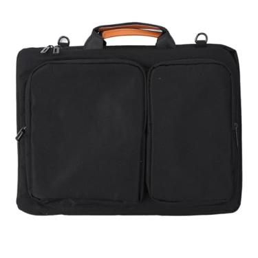 Imagem de Jiawu Estojo Protetor Portátil para Laptop Empresarial Com Alça Resistente, Bolsa de Ombro à Prova de Choque para Computadores de 15,6 Polegadas
