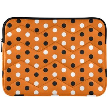 Imagem de Capa protetora universal para notebook de 13 a 14 polegadas com bolinhas de Halloween para Macbook Air 13 polegadas