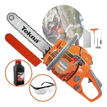 Imagem de Motosserra A Gasolina Tekna Cs45-ex Motor Serra Espada 35cm
