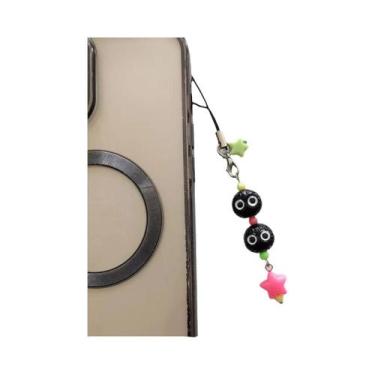 Imagem de Chaveiro De Animal Azul Soot Sprite Kawaii Charm De Anime Para Celular