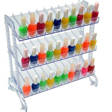 Imagem de Expositor Porta Esmaltes Display Acrílico Inquebrável - Santa Clara, T