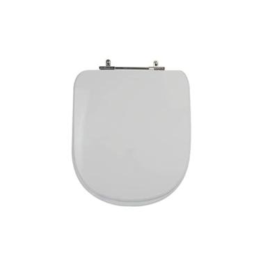 Imagem de Assento Sanitário Poliéster Para Louça Life/Vogue Plus (Celite/Deca) Aço (Reb. Oculto) Cinza Real