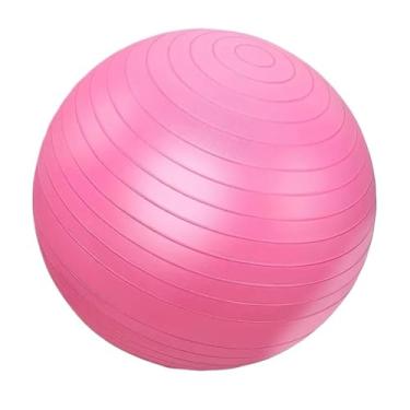 Imagem de Bola de ioga para exercícios em vários tamanhos para treino, bola de fitness de equilíbrio de estabilidade, equipamento esportivo (rosa, 65 cm)