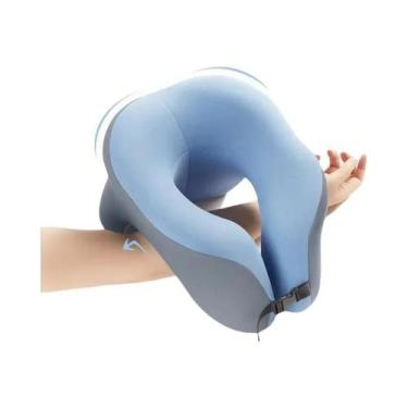 Imagem de Travesseiro De Viagem Em Espuma De Memória Ergonômico Em Forma De U Pa