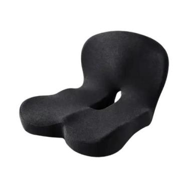 Imagem de Almofada De Apoio Lombar Em Espuma De Memória Para Carro E Cadeira De 