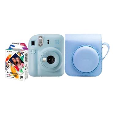 Imagem de Kit Fujifilm Instax Mini 12 Cor Azul