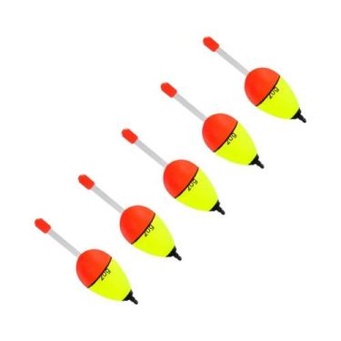 Imagem de Bóia De Pesca Noturna De Alta Visibilidade 5 Peças EVA Com Fita Dupla 