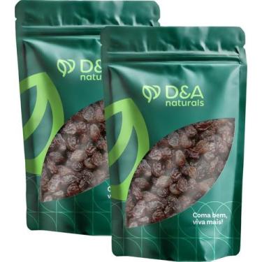 Imagem de Uva Passa Preta Sem Semente 2kg - D&A Naturals