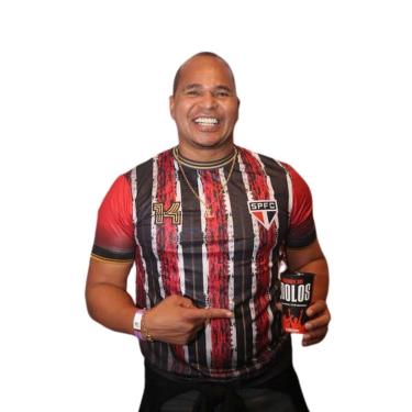 Imagem de Camisa São Paulo Oficial Masculina Away Aloísio Chulapa Mundial 2005-Masculino