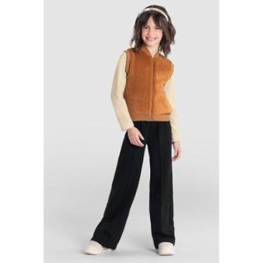 Imagem de Conjunto infantil menina peluciado charmoso Brandili-Feminino