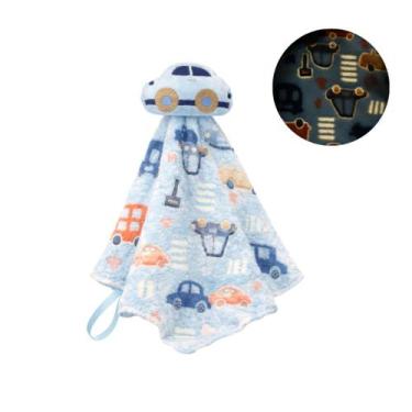 Imagem de Naninha para Bebê Macia Brilha no Escuro 25x20cm 100% Poliéster - Xuki