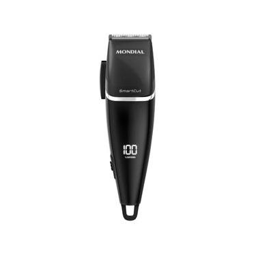 Imagem de Máquina de Cortar Cabelo Mondial CR-11 Sem Fio Painel Digital 140min 4 Pentes Inox Bivolt