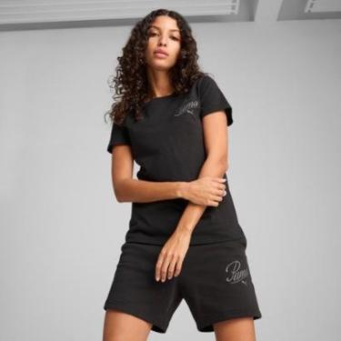 Imagem de Camiseta Puma ESS SCRIPT Feminina-Feminino
